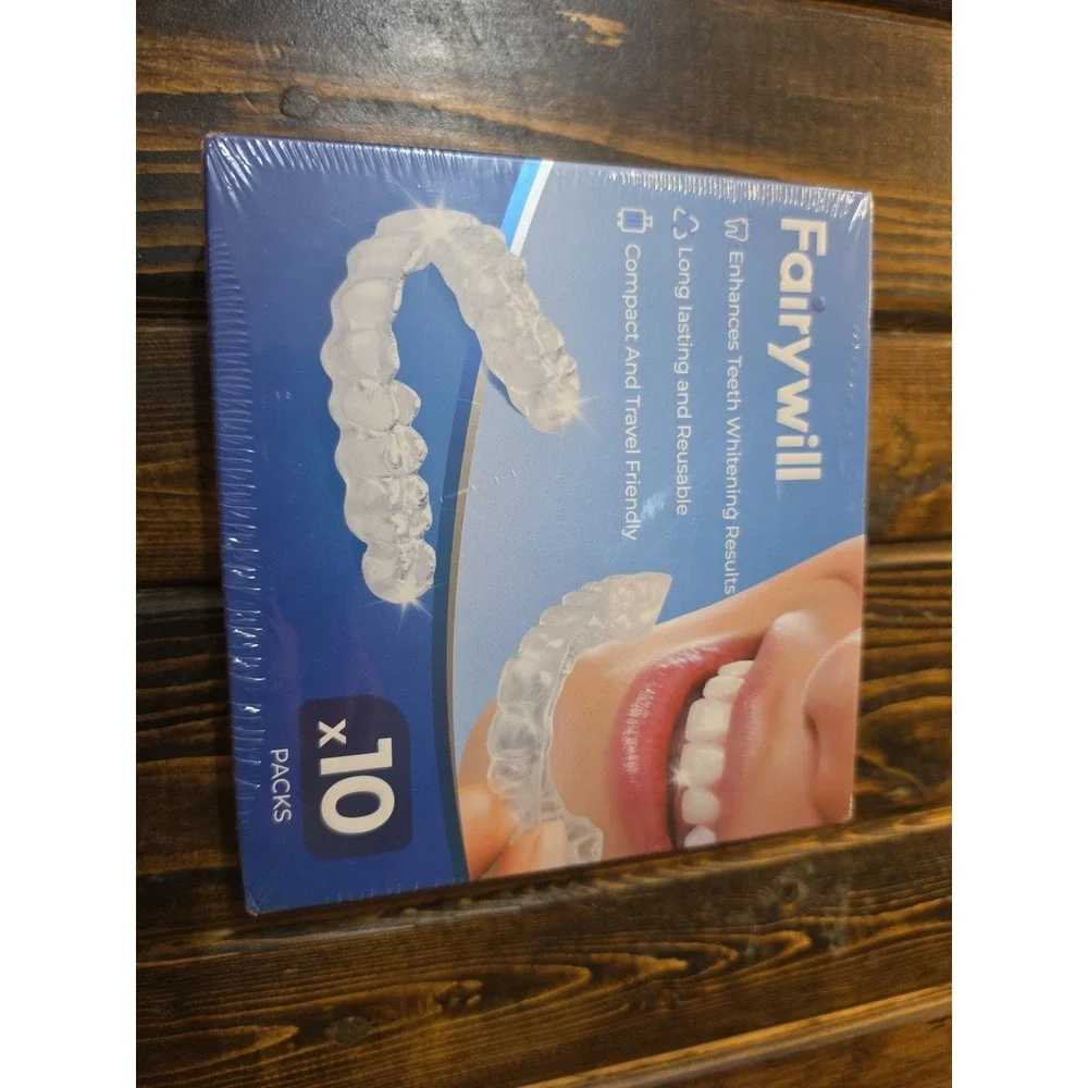 Fairywill Mouth Guard for Grinding Teeth Night Guards Whitening Trays 10 Packs